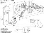 Bosch 0 603 920 003 Asg 3 Battery Vacuum Cleaner 3.6 V / Eu Spare Parts